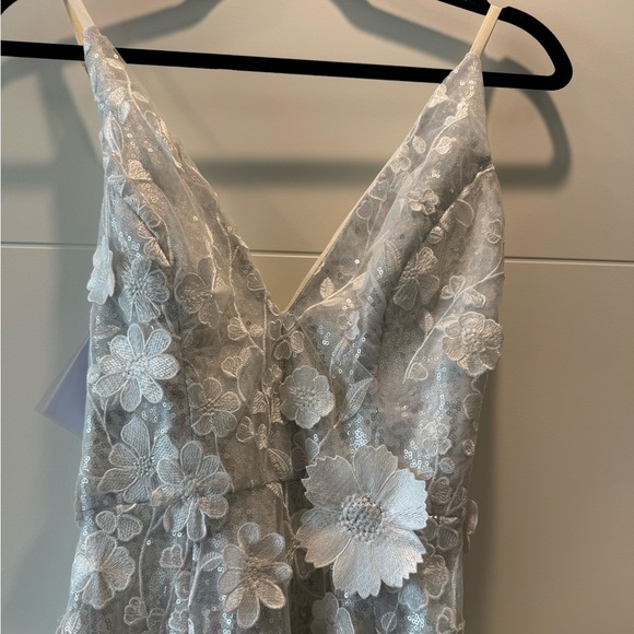 Helsi Norah Floral Sequin Gown - Picture 3 of 9